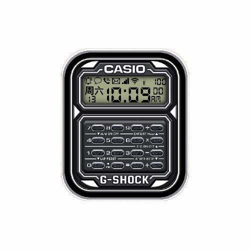 CASIO卡西欧数字运动表盘