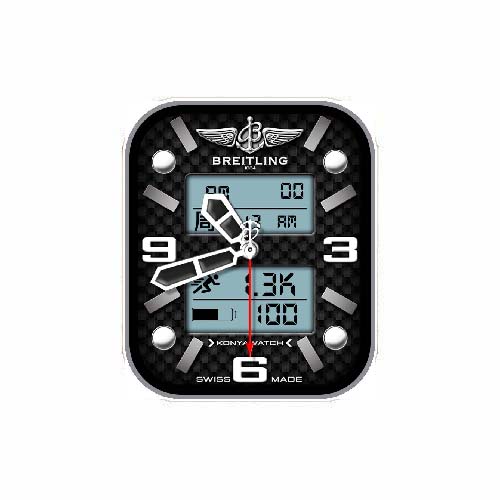 BREITLING百年灵数字指针表盘