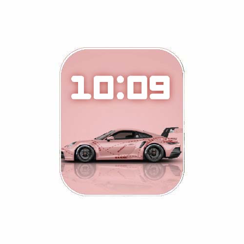 汽车数字人像表盘