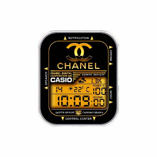 CHANEL香奈儿CASIO卡西欧数字运动天气表盘
