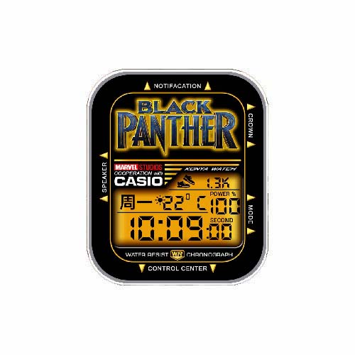 CASIO卡西欧数字运动天气表盘