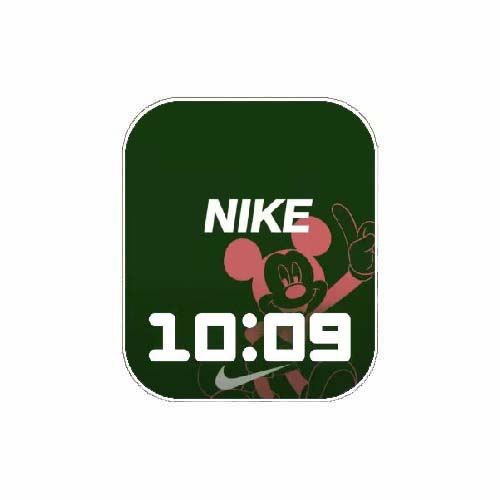 NIKE耐克迪士尼米奇数字人像表盘