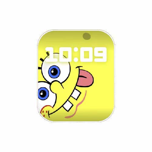 海绵宝宝数字人像表盘