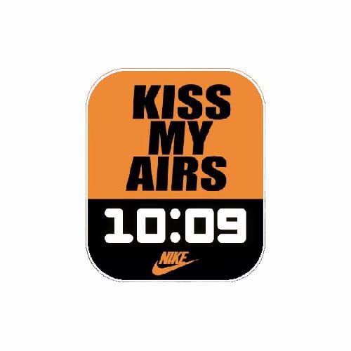 NIKE耐克数字人像表盘