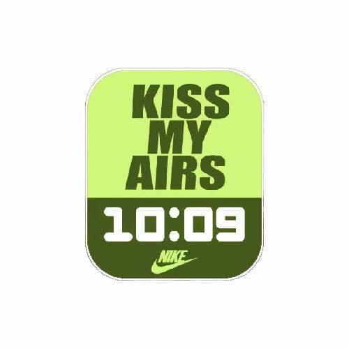 NIKE耐克数字人像表盘