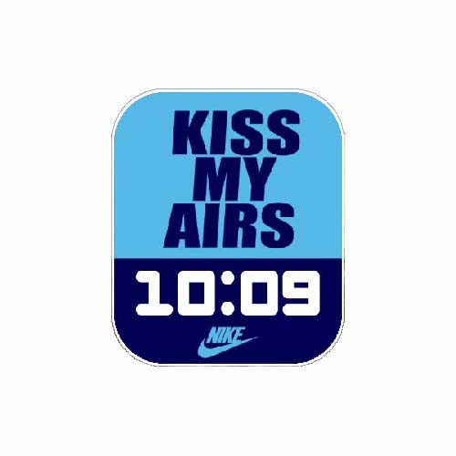 NIKE耐克数字人像表盘