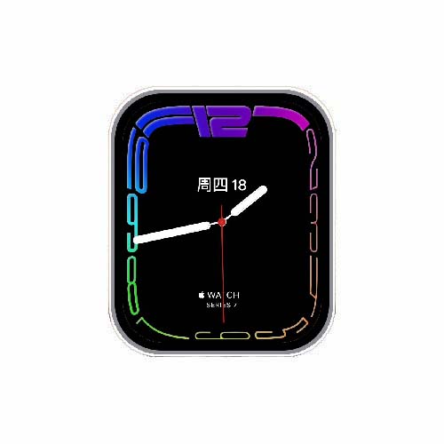 数字指针S7风格表盘