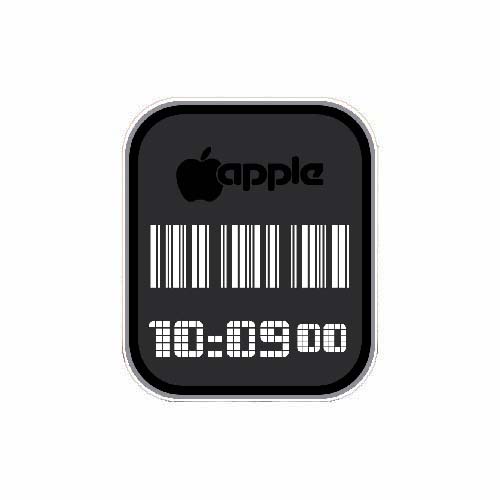 简约条码数字表盘