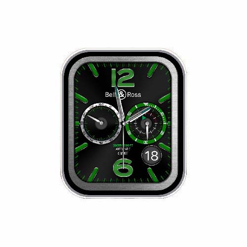 Bell&Ross柏莱士数字指针表盘