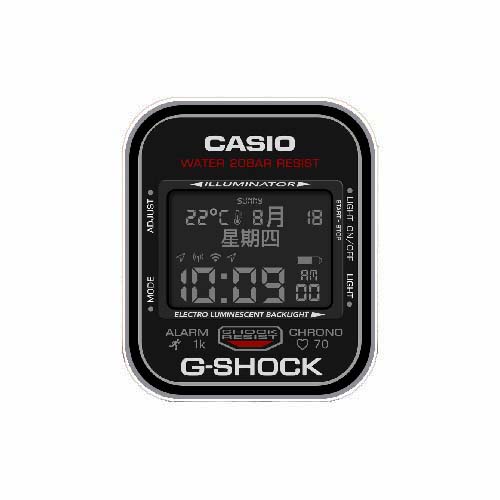 CASIO卡西欧数字运动表盘