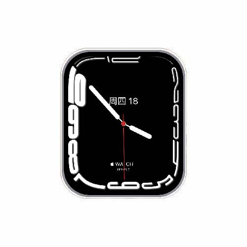 数字指针S7风格表盘