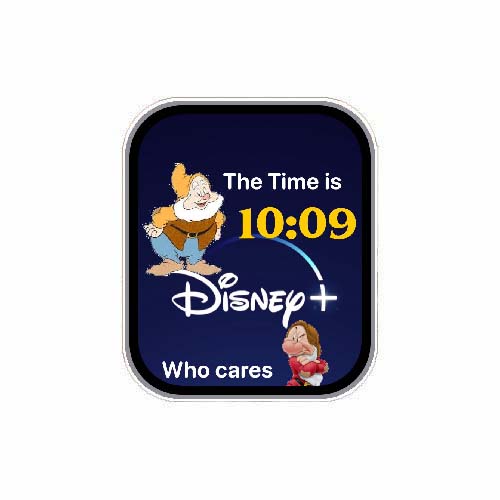 迪士尼小矮人数字表盘