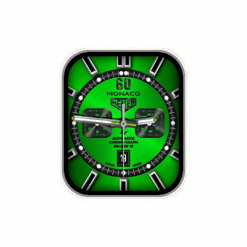 Tag Heuer泰格豪雅数字指针表盘