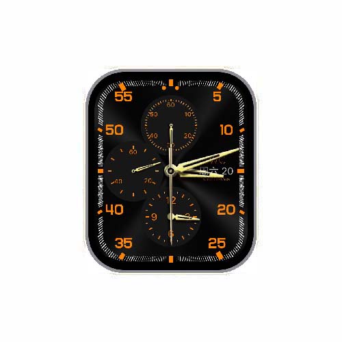 IWC万国数字指针表盘