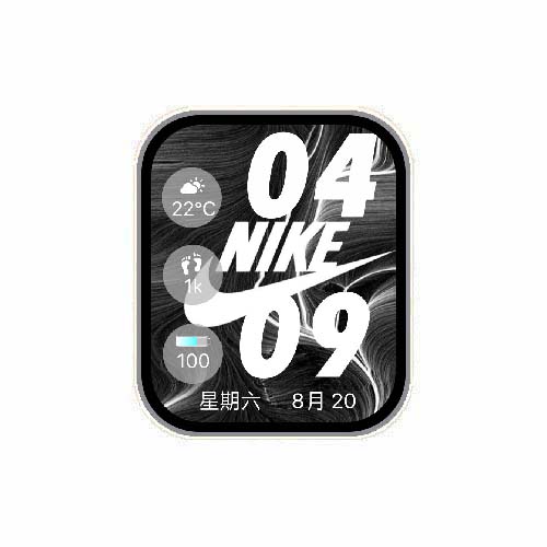 NIKE耐克数字运动表盘