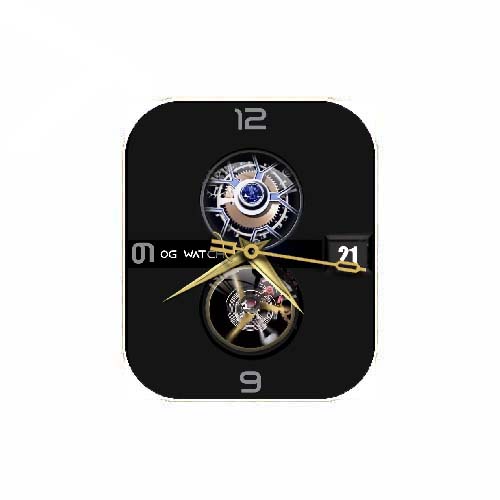 数字飞轮指针表盘