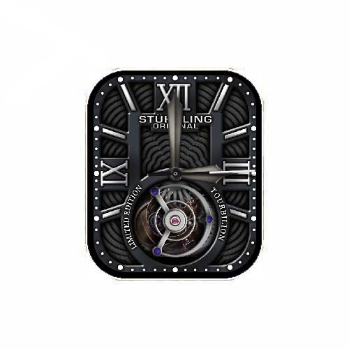 STUHRLING施图霖数字指针机械表盘