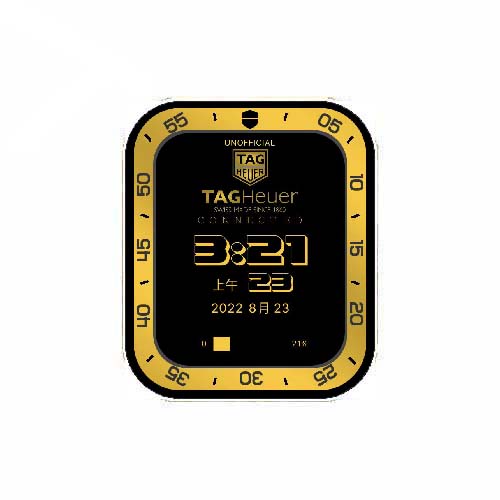 Tag Heuer泰格豪雅数字指针表盘