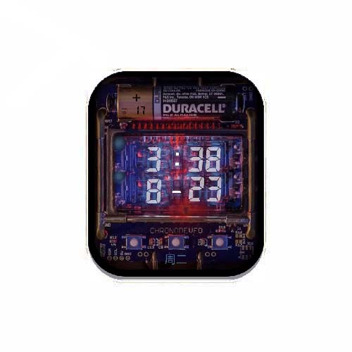 赛博朋克风数字表盘