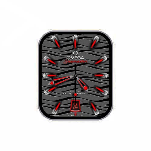 OMEGA欧米茄数字指针表盘