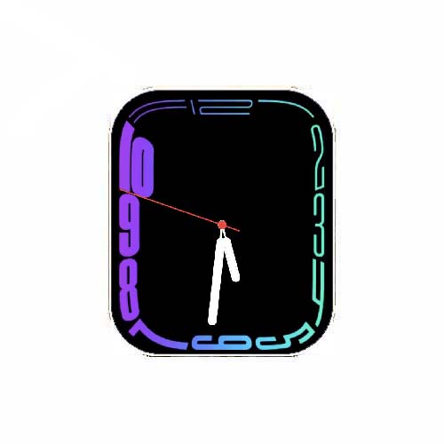 数字指针S7风格表盘