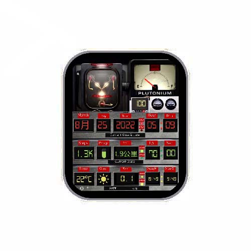 多功能复古数字表盘