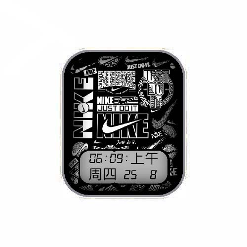 NIKE耐克数字运动表盘