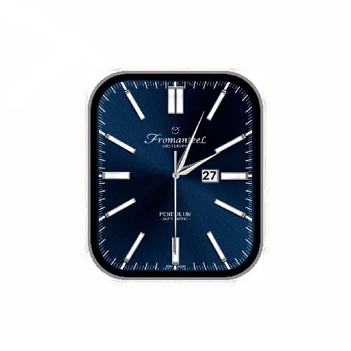 Fromanteel数字指针蓝色表盘