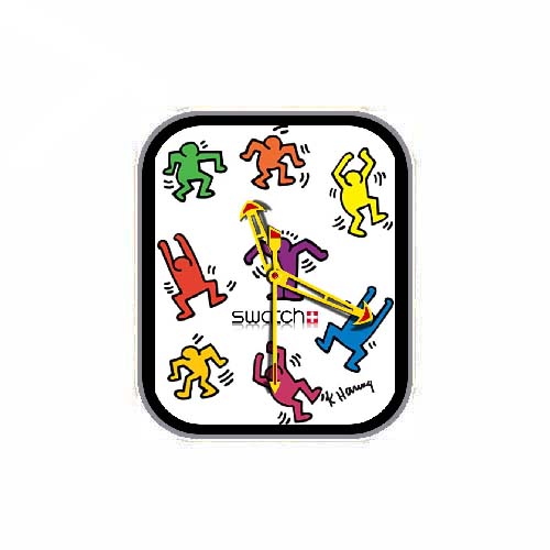 SWATCH斯沃琪数字指针表盘