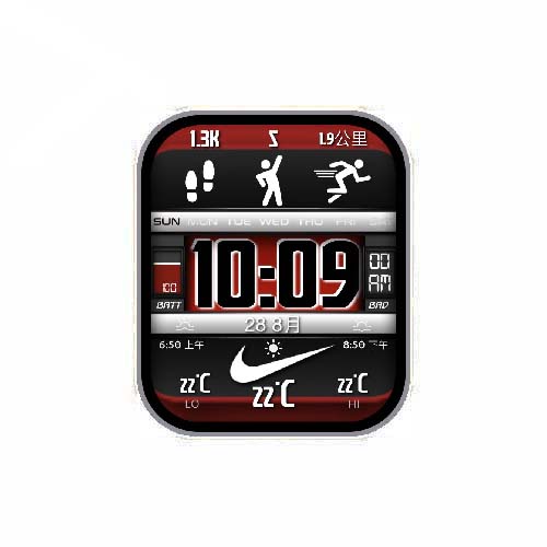 NIKE耐克数字运动表盘