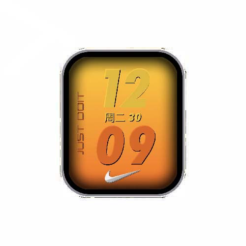 NIKE耐克数字运动表盘