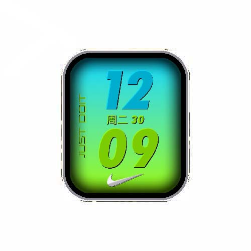 NIKE耐克数字运动表盘