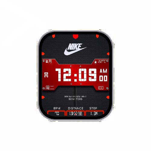 NIKE耐克数字运动表盘