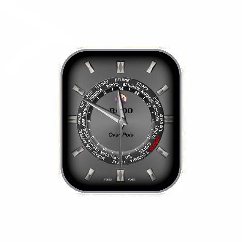 RADO瑞士雷达简约指针表盘