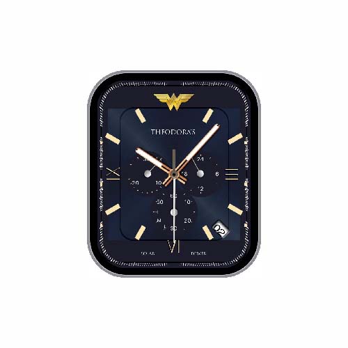 数字指针蓝色表盘