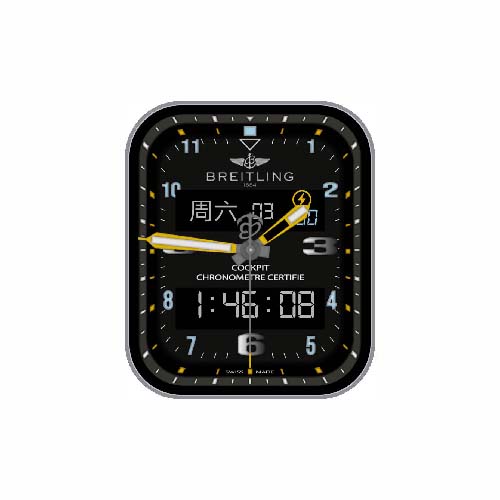 BREITLING百年灵数字指针表盘