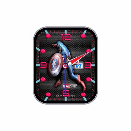 美国队长数字指针表盘