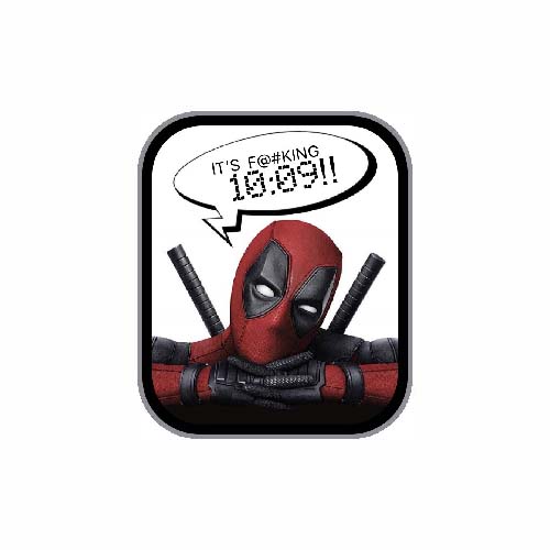 死侍简约数字表盘