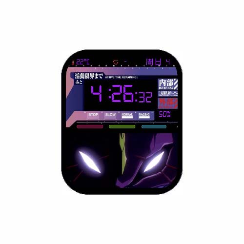 EVA数字温度表盘