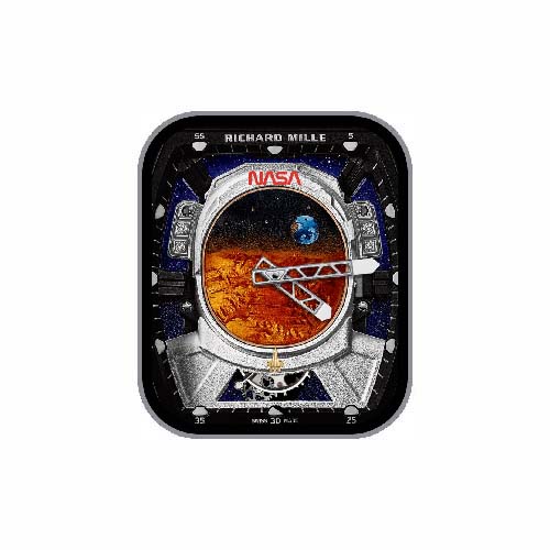 RICHARD MILLE理查德米勒太空人数字指针表盘