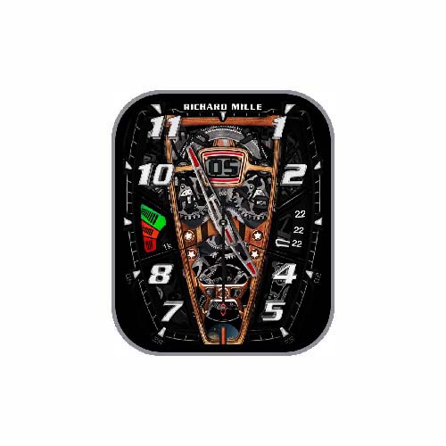 RICHARD MILLE理查德米勒数字指针表盘