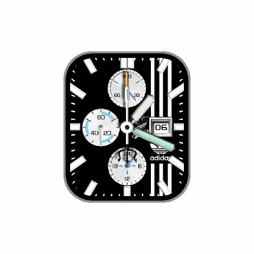 Adidas阿迪达斯数字指针表盘