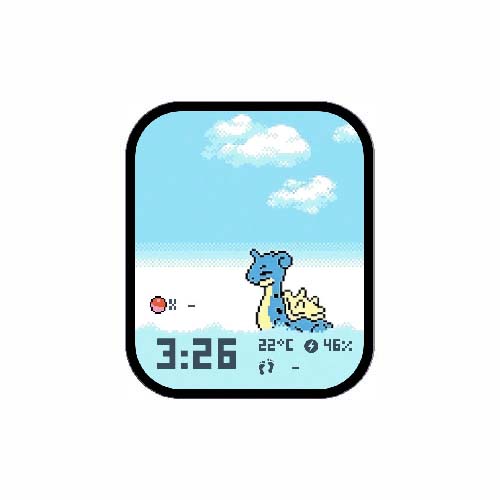 宝可梦Pokémon数字运动表盘