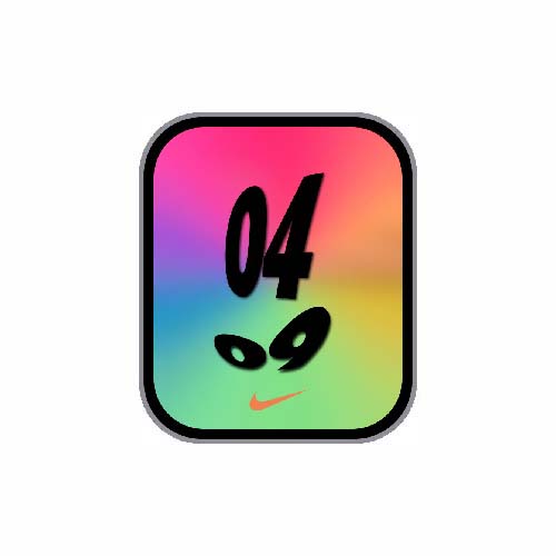 NIKE耐克数字简约表盘