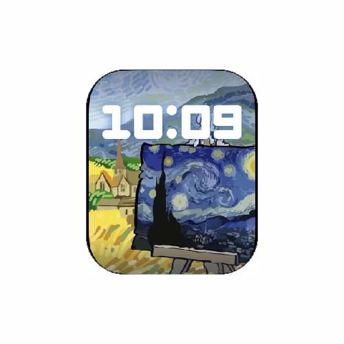 梵高系列数字人像表盘