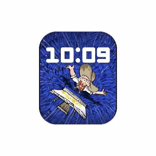 梵高系列数字人像表盘