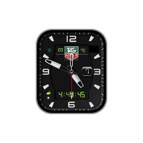 Tag Heuer泰格豪雅数字指针表盘