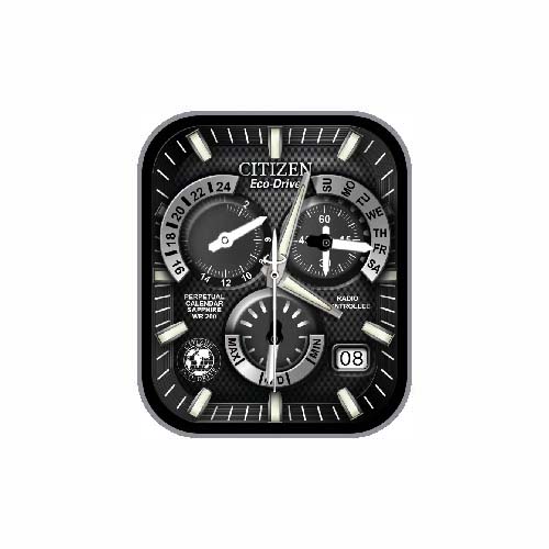 CITIZEN西铁城数字指针表盘