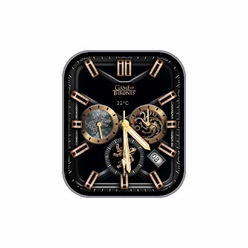 权力的游戏三数字指针表盘