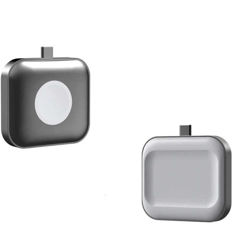 Apple Watch/AirPods 二合一便携式充电器 1/2/3/4/5/6/7/se通用 · 银色 Apple Watch（1/2/3/4/5/6/7/se通用）